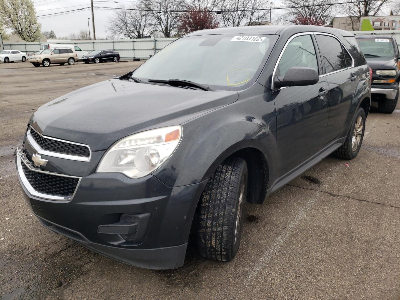 Photo 2 from auction – 2013 CHEVROLET EQUINOX LS with VIN 2GNFLCEK5D6288891