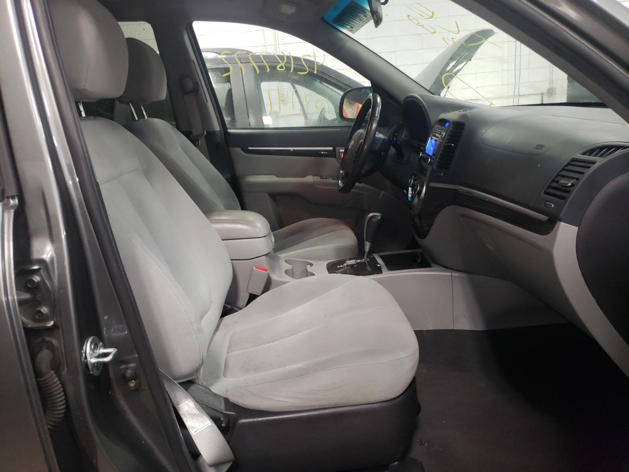 Photo 5 from auction – 2009 HYUNDAI SANTA FE G with VIN 5NMSG73D59H307978