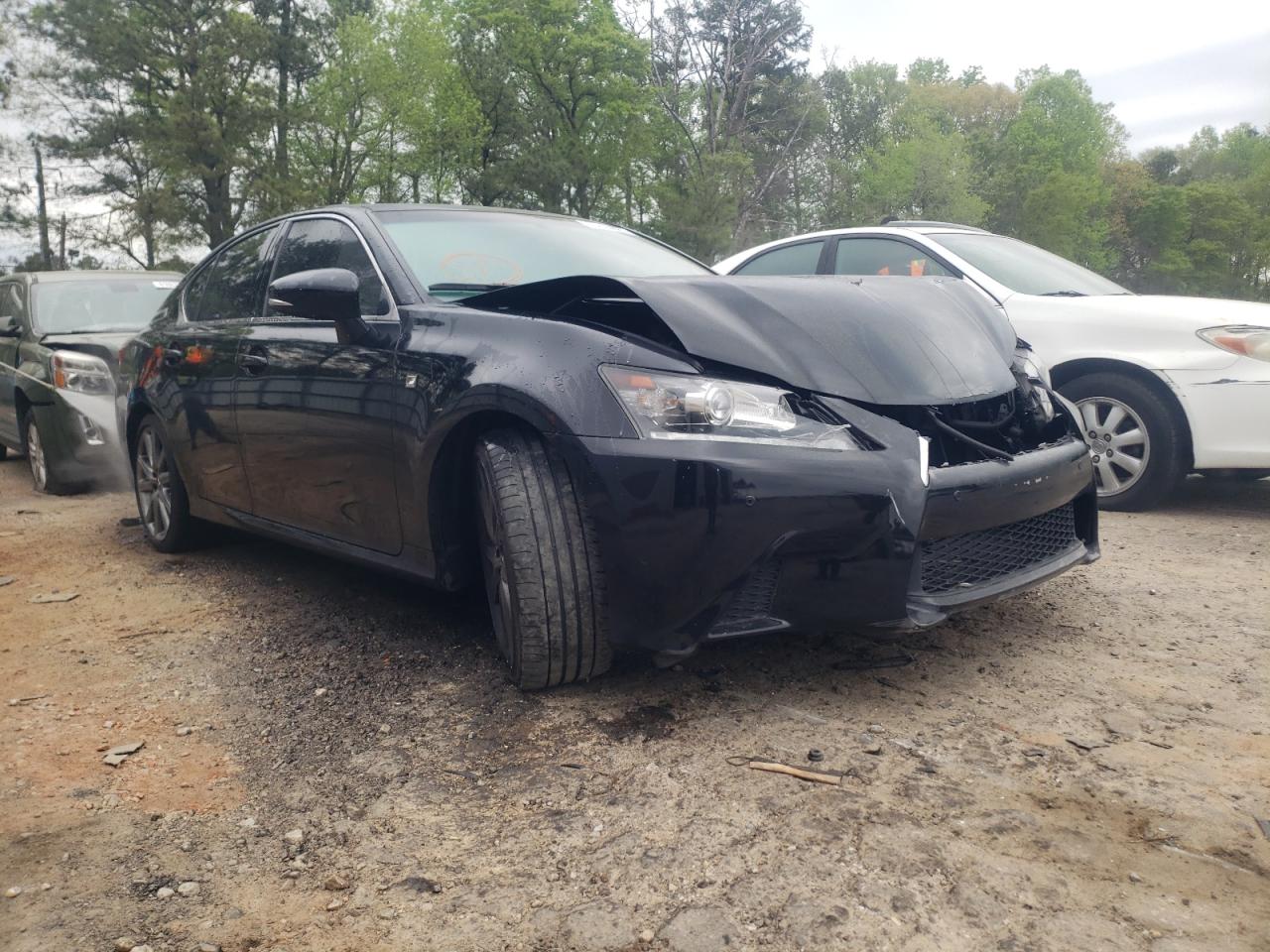 LEXUS GS 350 2013 with VIN JTHBE1BL4D5001165 - Photo from auction