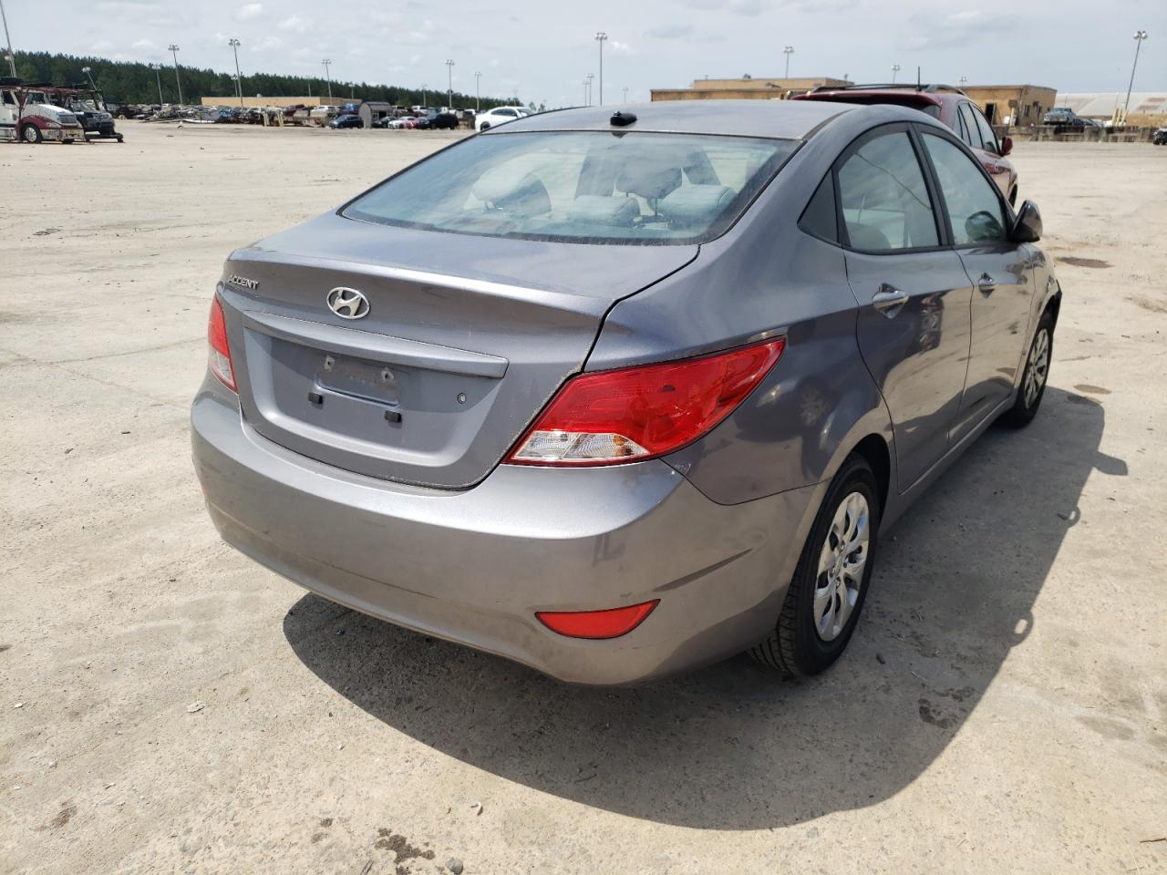 Photo 4 from auction – 2017 HYUNDAI ACCENT SE with VIN KMHCT4AE9HU222736