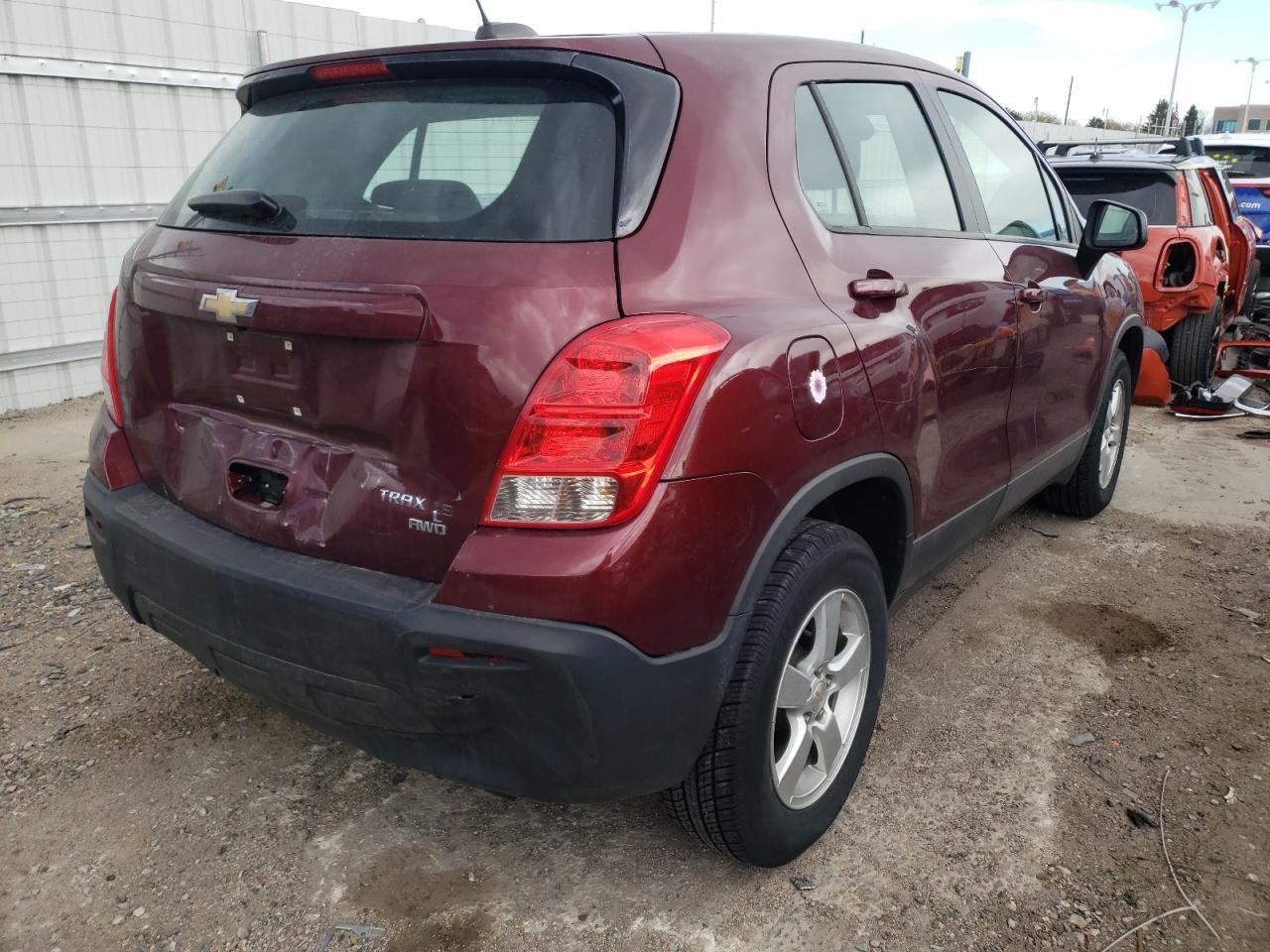 Foto 4 de la subasta – 2016 CHEVROLET TRAX LS con VIN 3GNCJNSB5GL266981