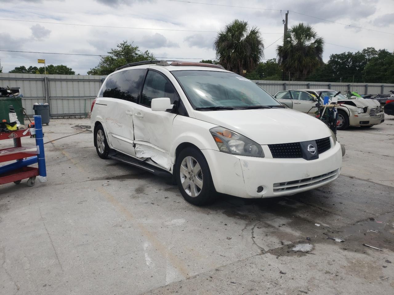 NISSAN QUEST S 2005 with VIN 5N1BV28U25N136410 - Photo from auction