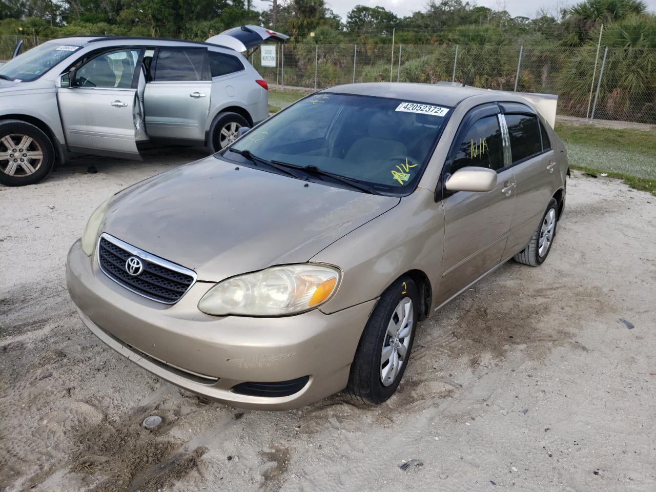 Photo 2 from auction – 2005 TOYOTA COROLLA CE with VIN 2T1BR32E35C421538