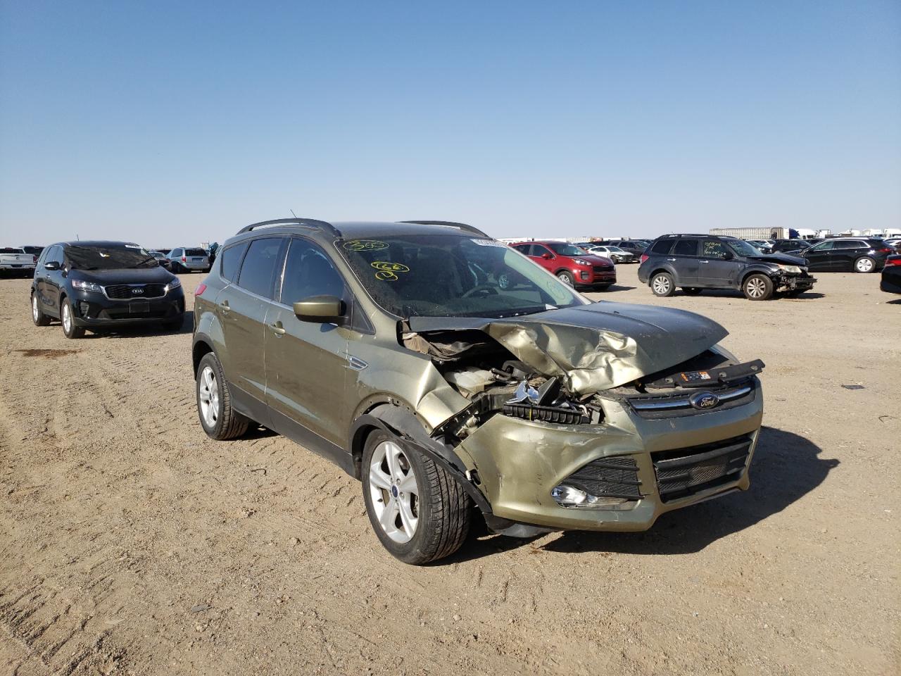 FORD ESCAPE SE 2014 with VIN 1FMCU0GX3EUB45176 - Photo from auction