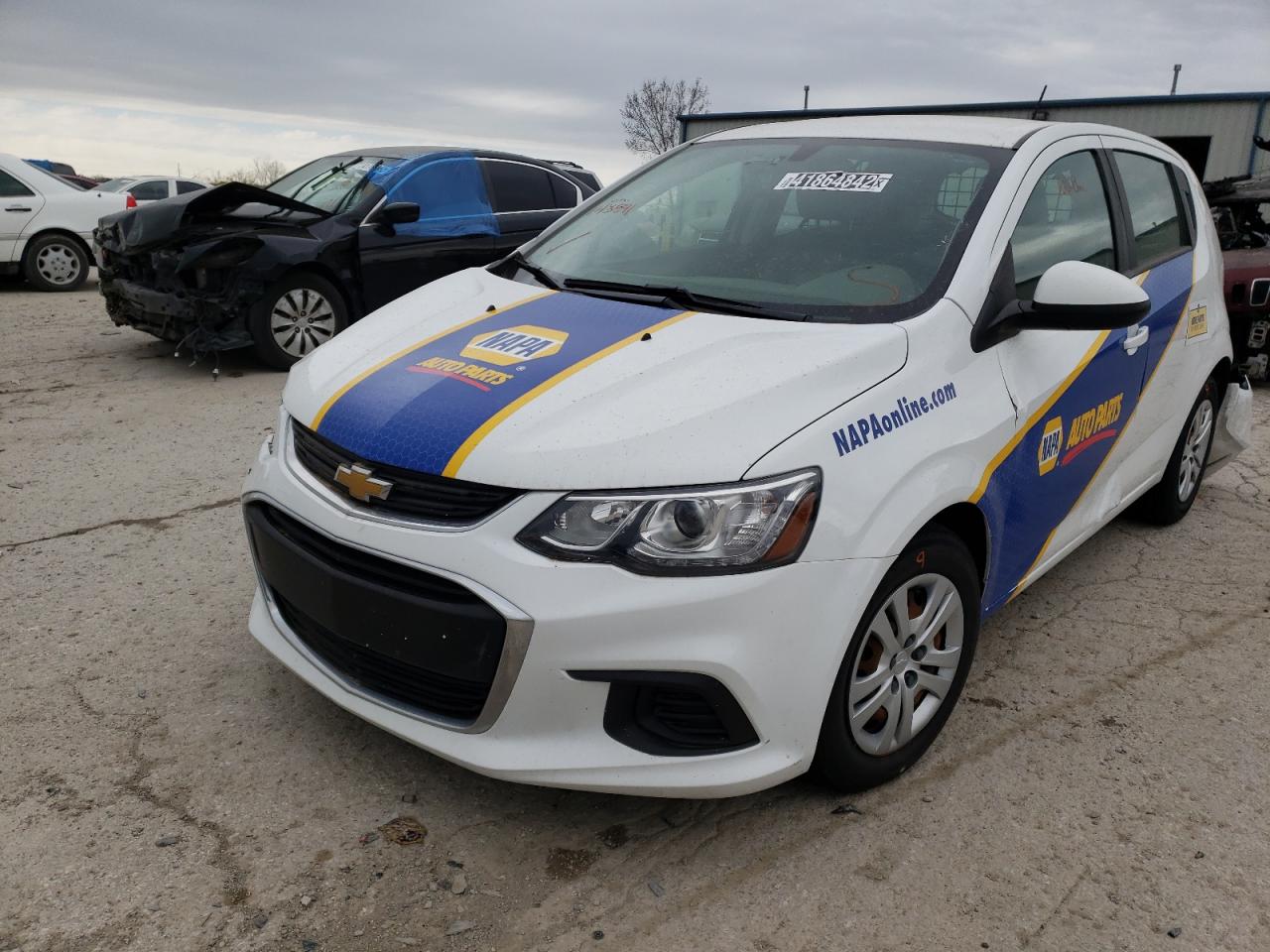 Photo 2 from auction – 2019 CHEVROLET SONIC with VIN 1G1JG6SB9K4143891