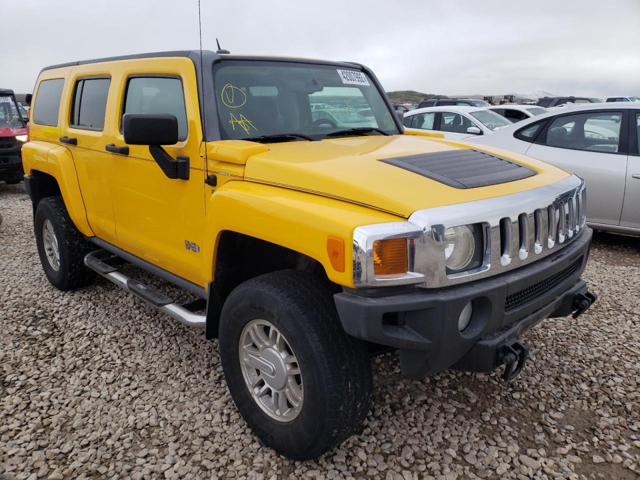 HUMMER H3 2007 with VIN 5GTDN13E678179214 - Photo from auction