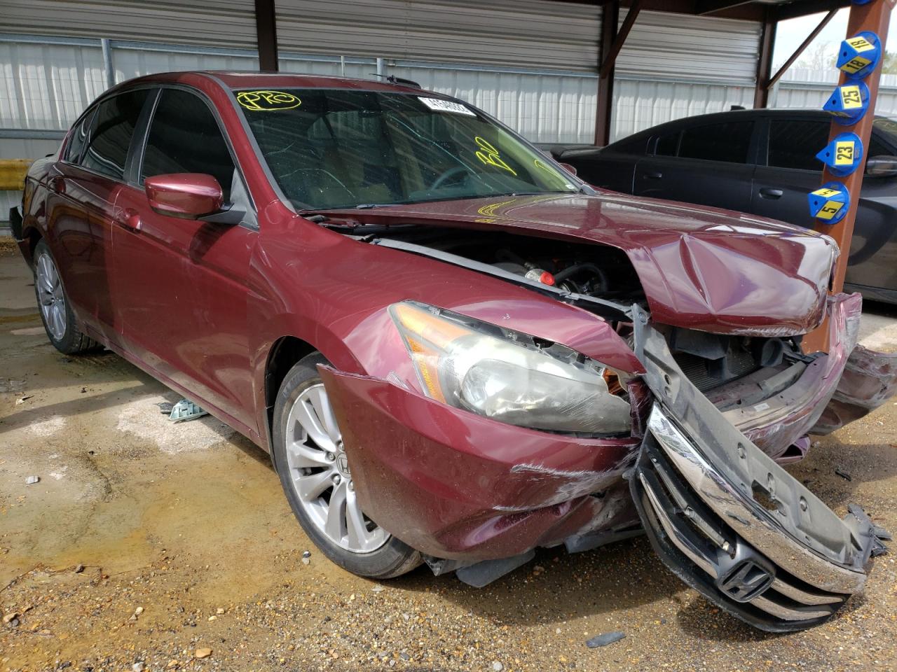 HONDA ACCORD EX 2012 with VIN 1HGCP2F75CA092912 - Photo from auction