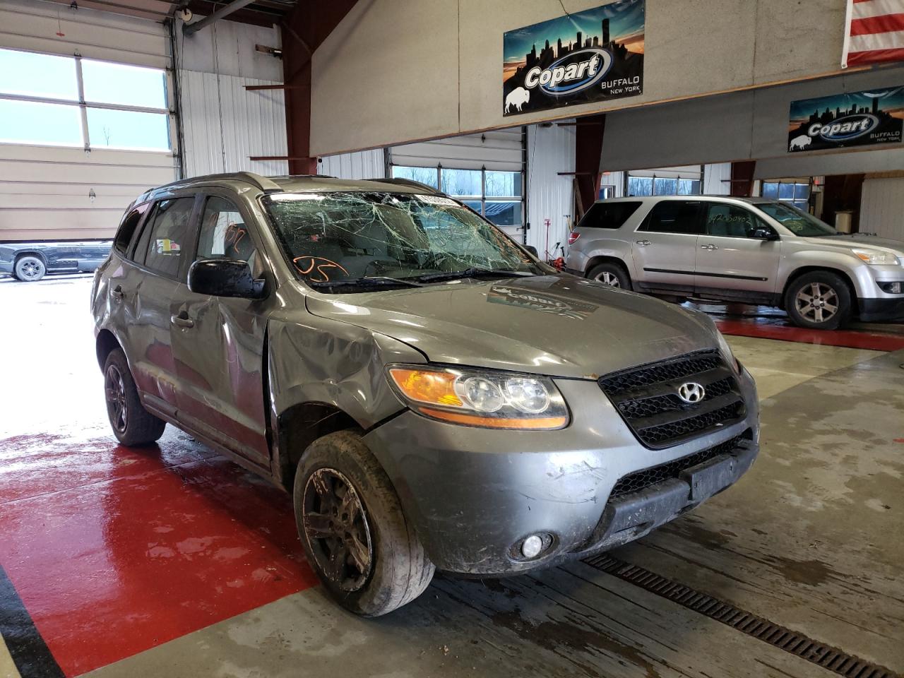 HYUNDAI SANTA FE G 2009 with VIN 5NMSG13D69H237274 - Photo from auction
