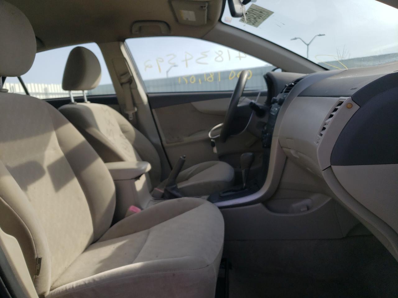 Photo 5 from auction – 2009 TOYOTA COROLLA with VIN JTDBL40EX9J017768