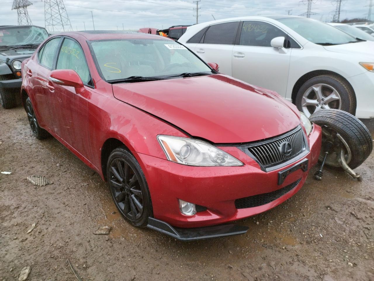 LEXUS IS 250 2009 with VIN JTHCK262X92029405 - Photo from auction