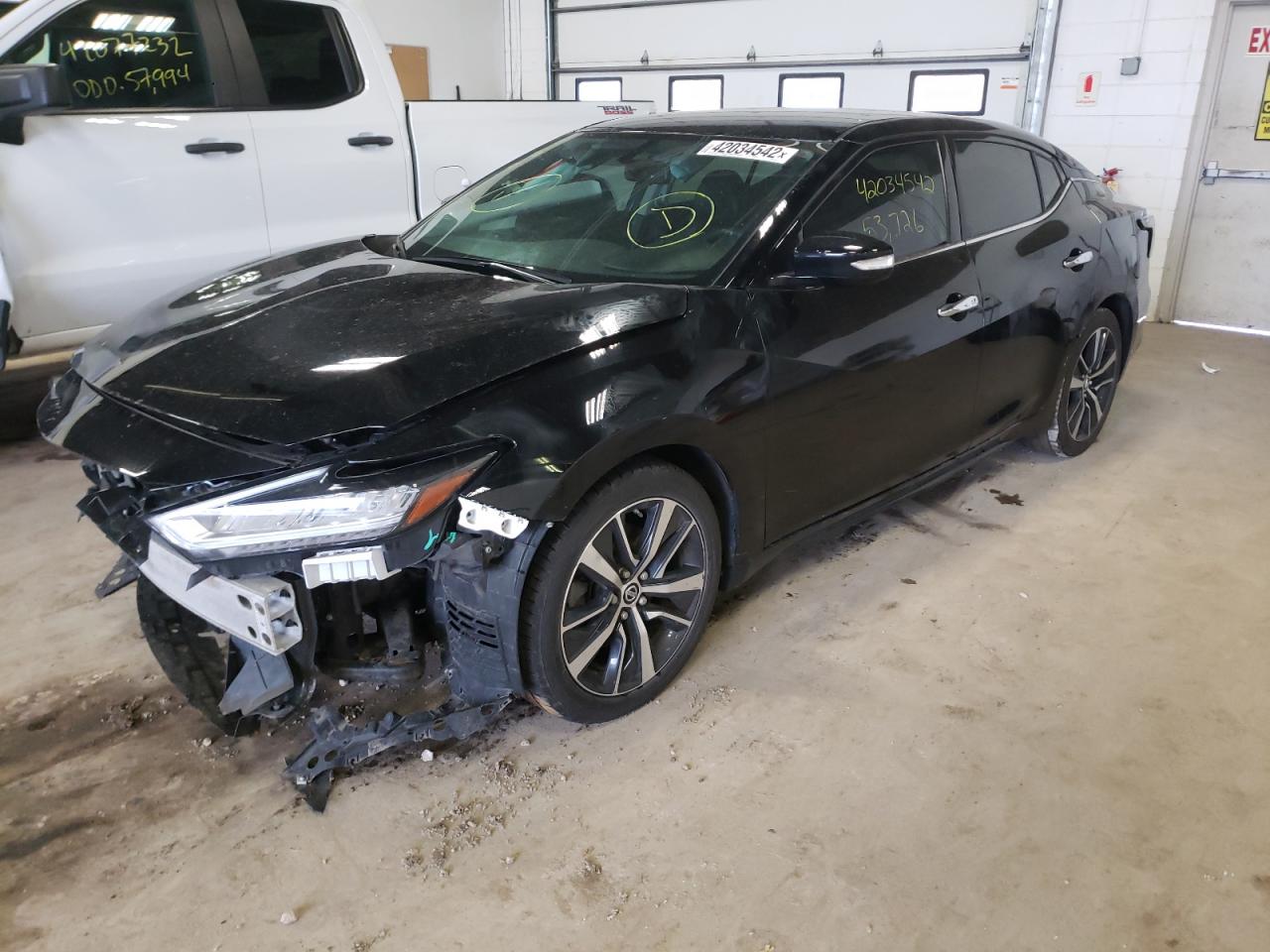 Photo 2 from auction – 2019 NISSAN MAXIMA S with VIN 1N4AA6AV0KC360195