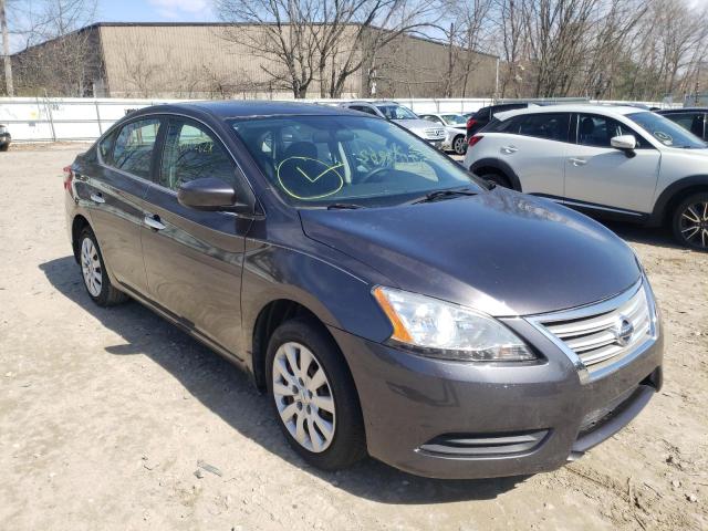 NISSAN SENTRA S 2014 with VIN 3N1AB7APXEY264751 - Photo from auction