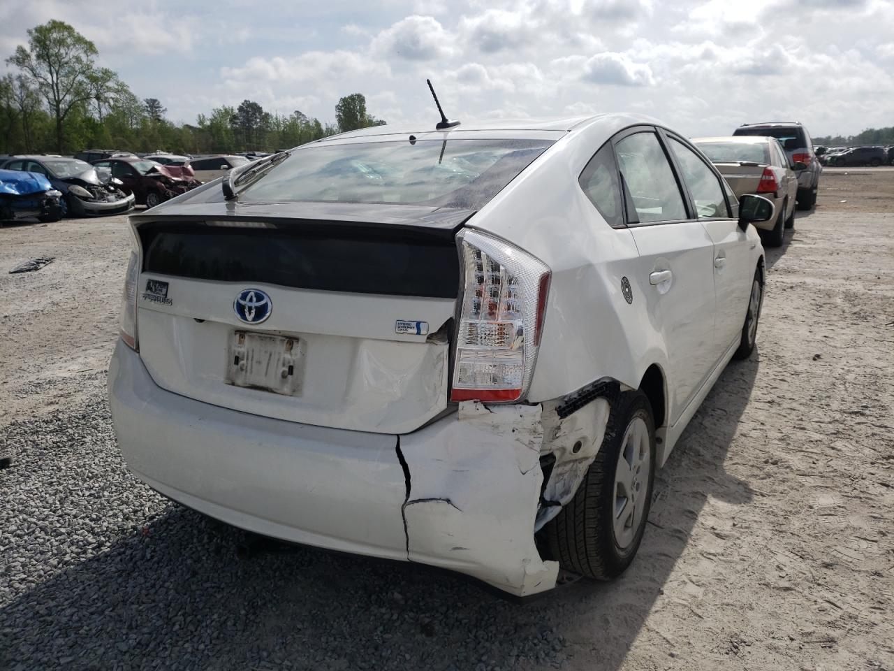 Photo 9 from auction – 2011 TOYOTA PRIUS with VIN JTDKN3DU1B5328722