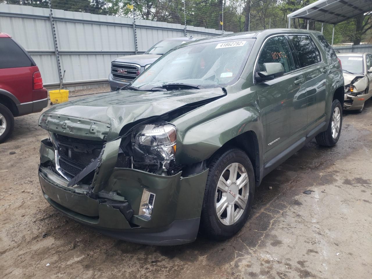 Photo 2 from auction – 2015 GMC TERRAIN SL with VIN 2GKALMEK1F6143136