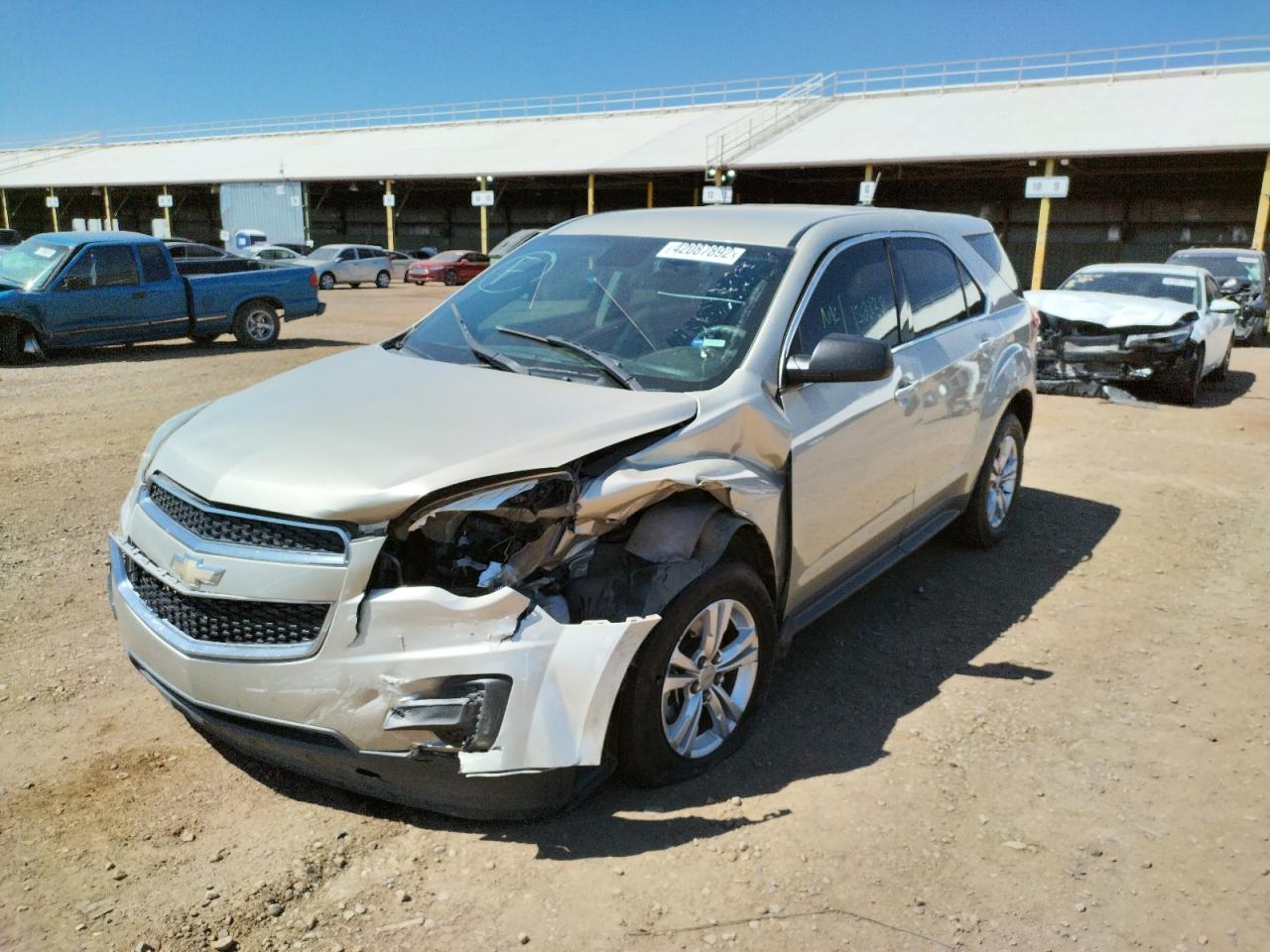 Photo 2 from auction – 2015 CHEVROLET EQUINOX LS with VIN 1GNALAEK7FZ102144