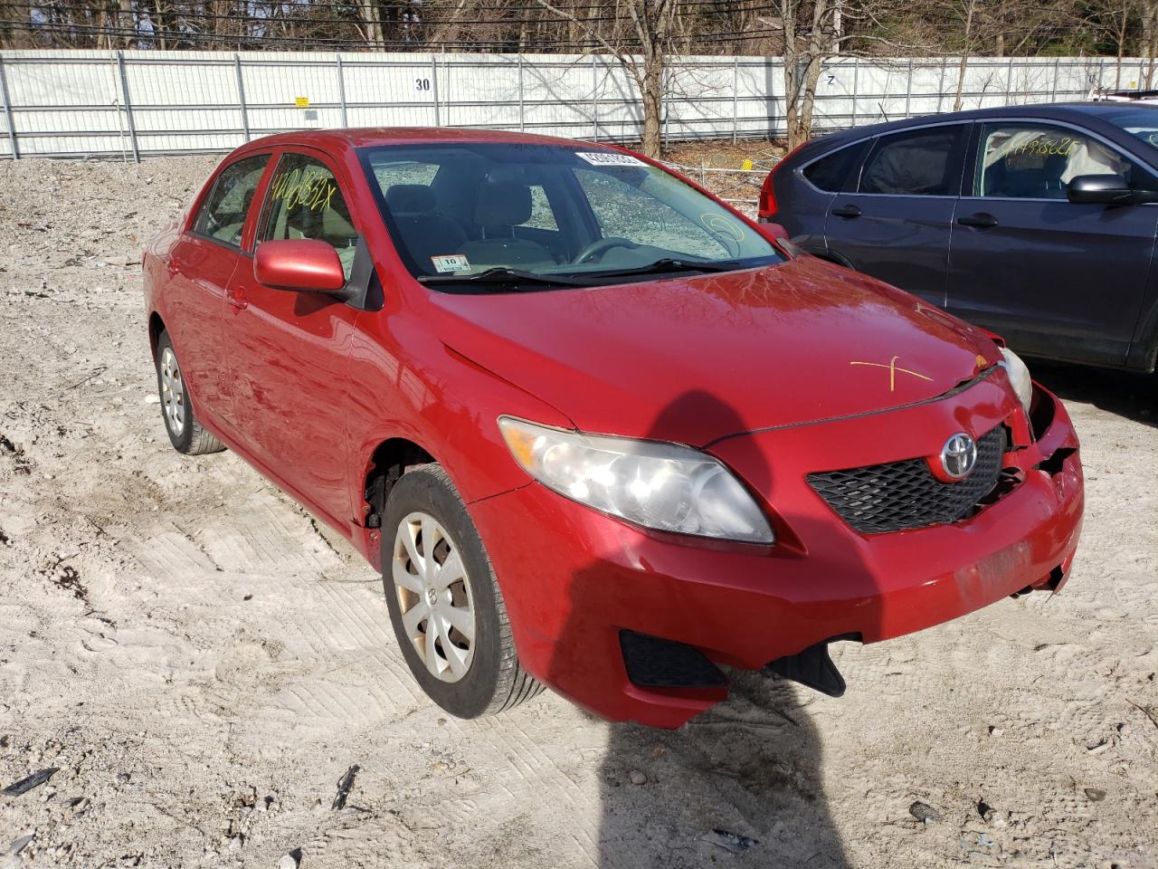 TOYOTA COROLLA BA 2009 with VIN 2T1BU40E09C095629 - Photo from auction