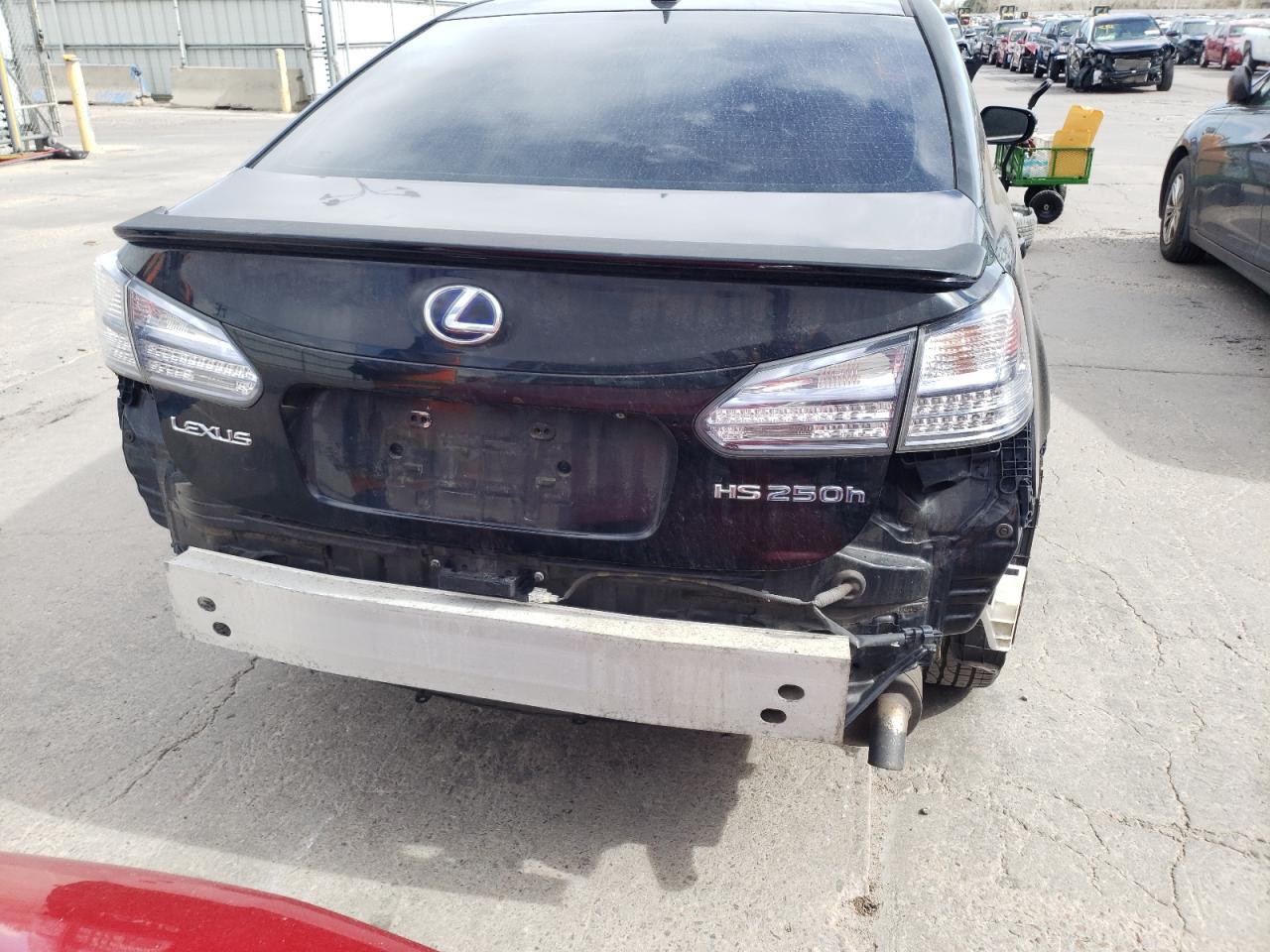Photo 9 from auction – 2010 LEXUS HS 250H with VIN JTHBB1BA2A2023427