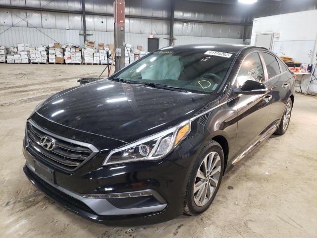 Photo 2 from auction – 2015 HYUNDAI SONATA with VIN 5NPE34AF4FH207672