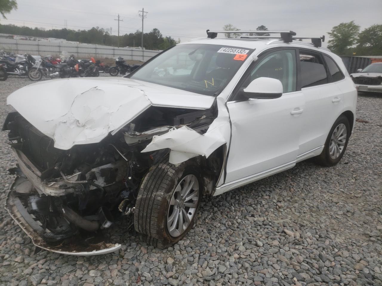 Photo 2 from auction – 2014 AUDI Q5 PREMIUM with VIN WA1CFAFP6EA002126