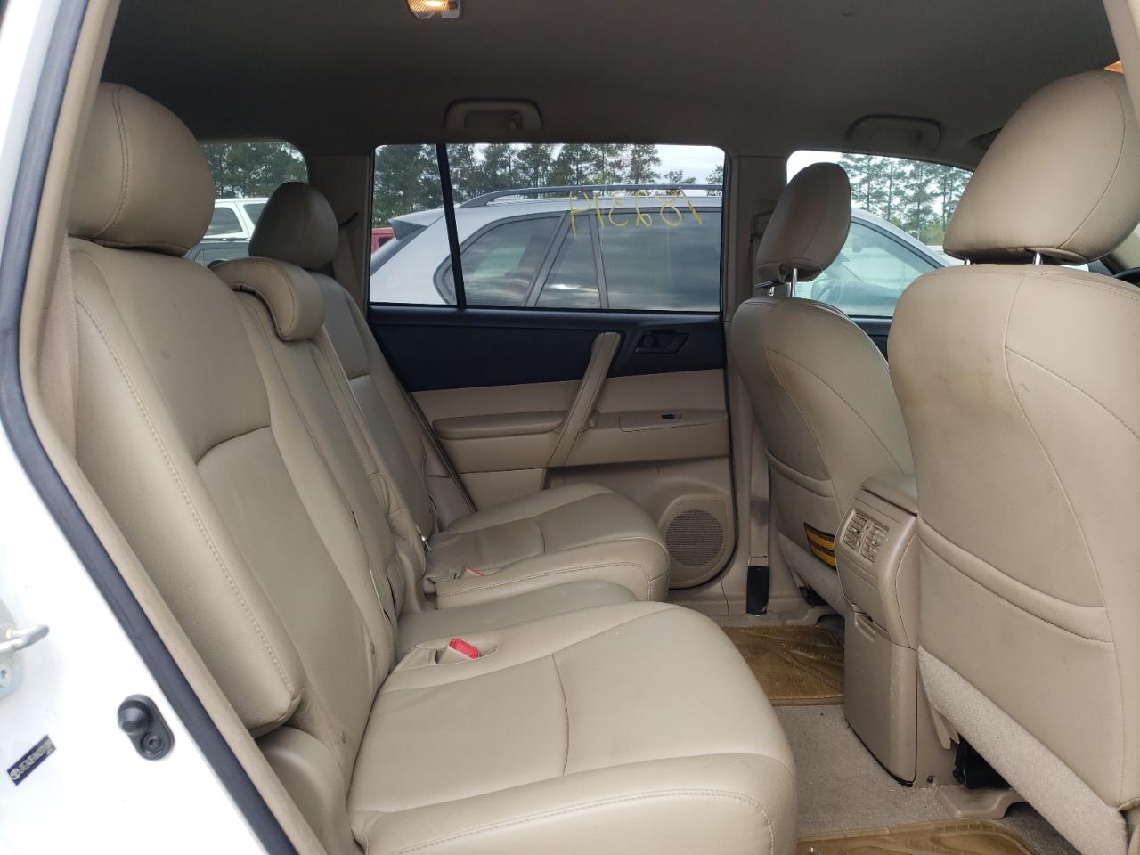 Photo 6 from auction – 2010 TOYOTA HIGHLANDER with VIN JTEZA3EHXA2011089