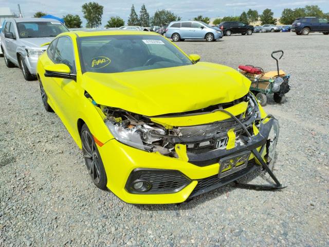Photo 1 from auction – 2019 HONDA CIVIC SI with VIN 2HGFC3A51KH751962