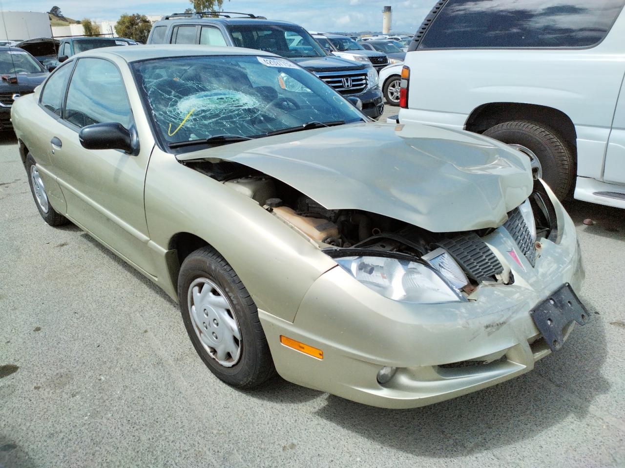 PONTIAC SUNFIRE 2003 with VIN 3G2JB12F73S132468 - Photo from auction
