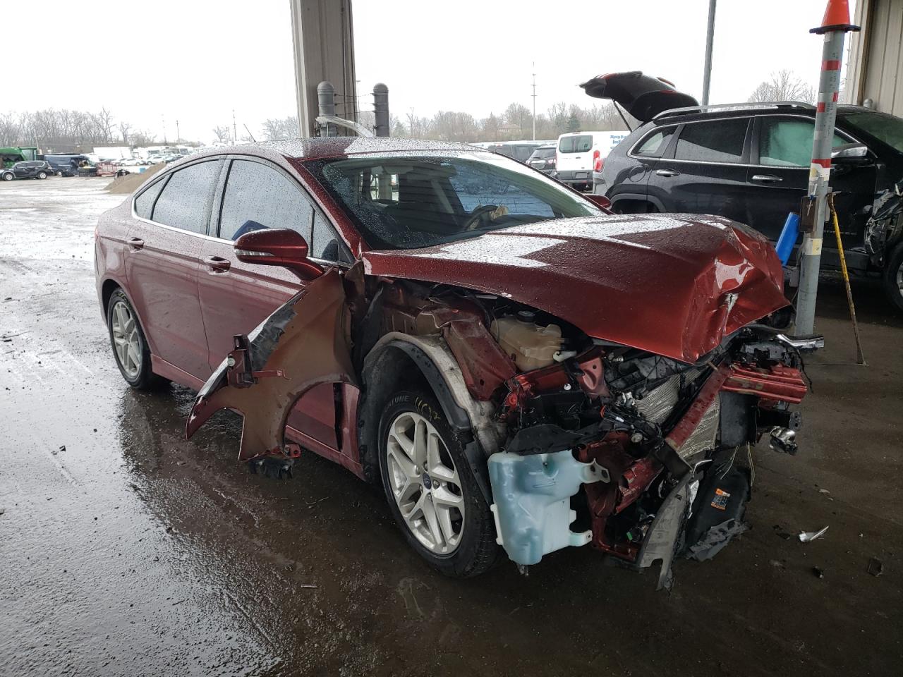 FORD FUSION SE 2014 with VIN 3FA6P0H71ER352783 - Photo from auction