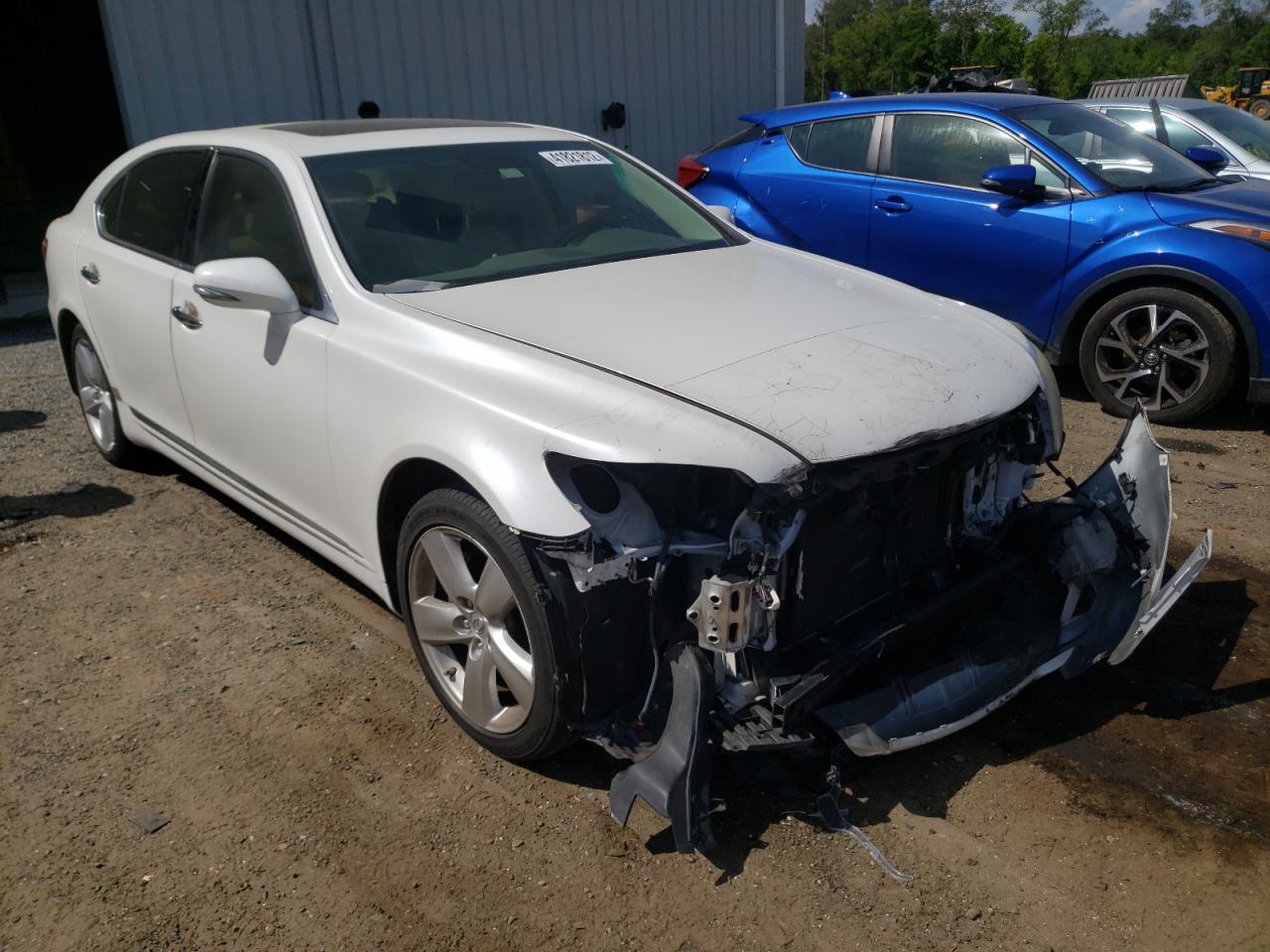 LEXUS LS 460L 2010 with VIN JTHGL5EF2A5041538 - Photo from auction