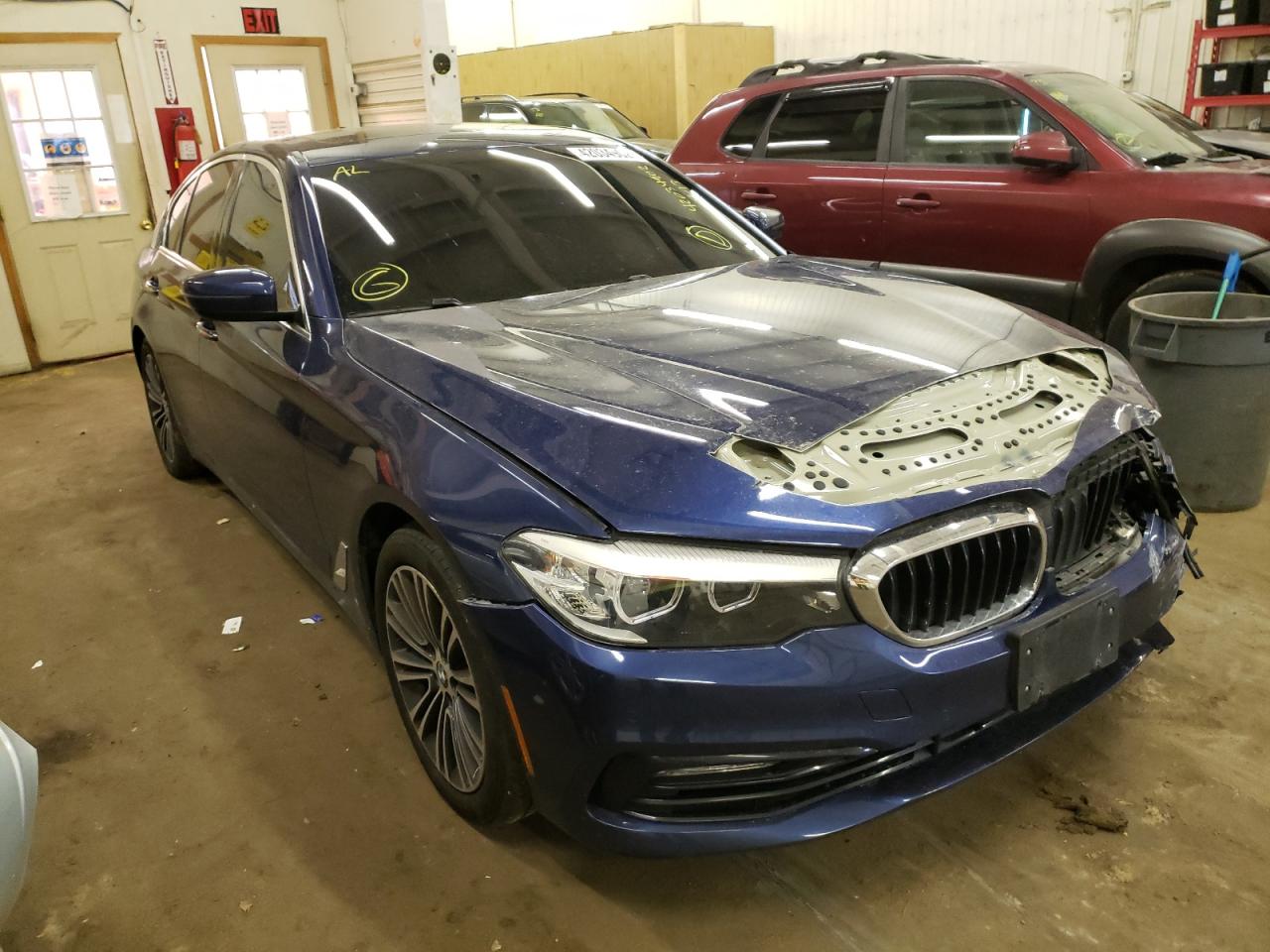 BMW 530 XI 2017 with VIN WBAJA7C38HWA70449 - Photo from auction
