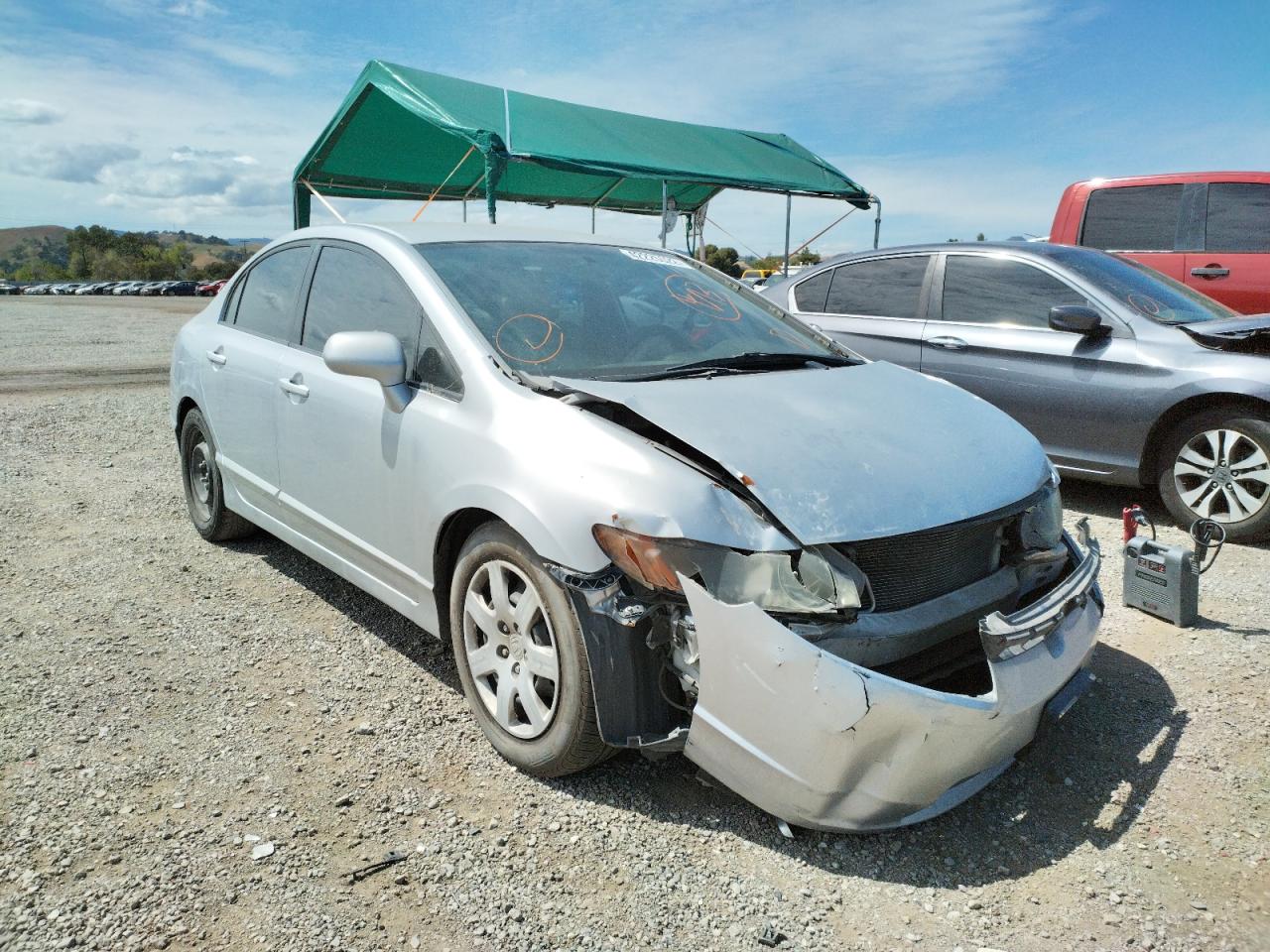 HONDA CIVIC LX 2008 with VIN 2HGFA16558H356064 - Photo from auction