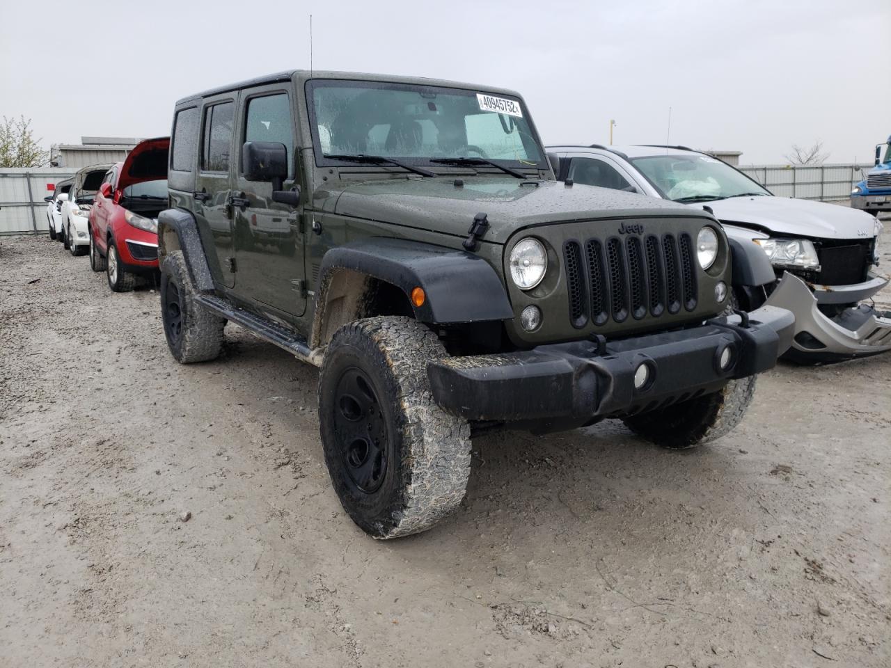 Photo 1 from auction – 2015 JEEP WRANGLER U with VIN 1C4BJWDGXFL748780