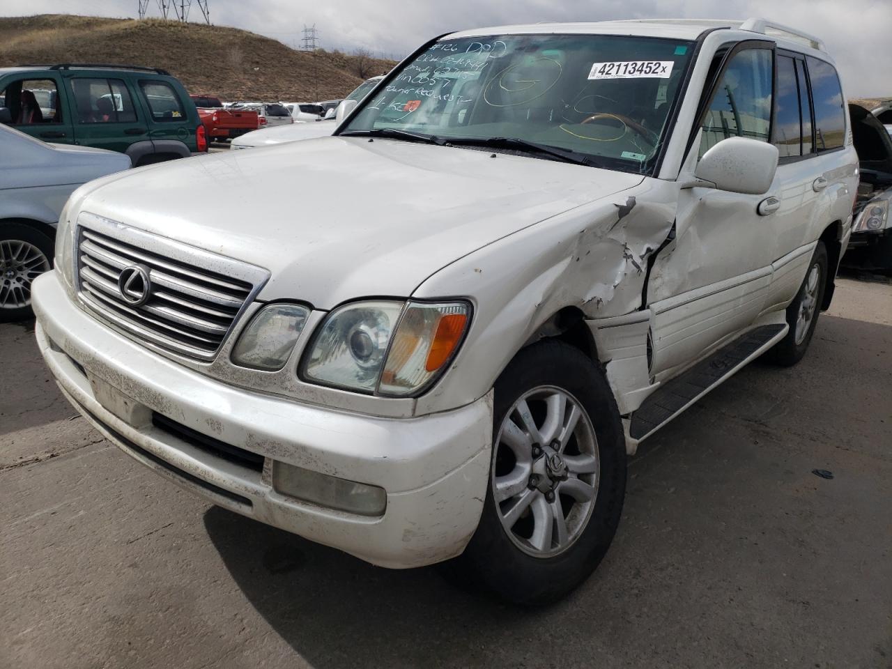 Photo 2 from auction – 2004 LEXUS LX 470 with VIN JTJHT00W943540057