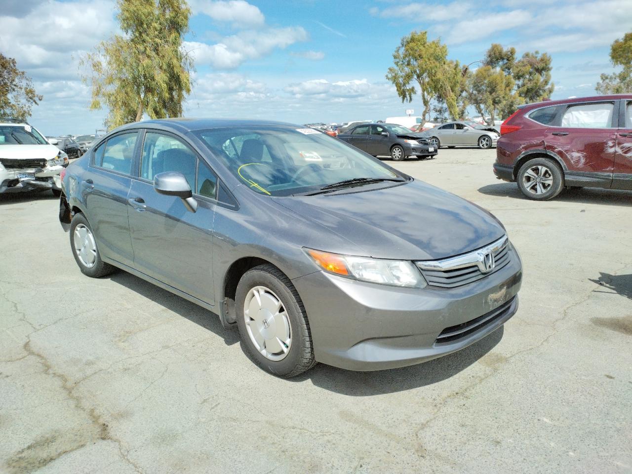 HONDA CIVIC HF 2012 with VIN 2HGFB2F62CH546747 - Photo from auction