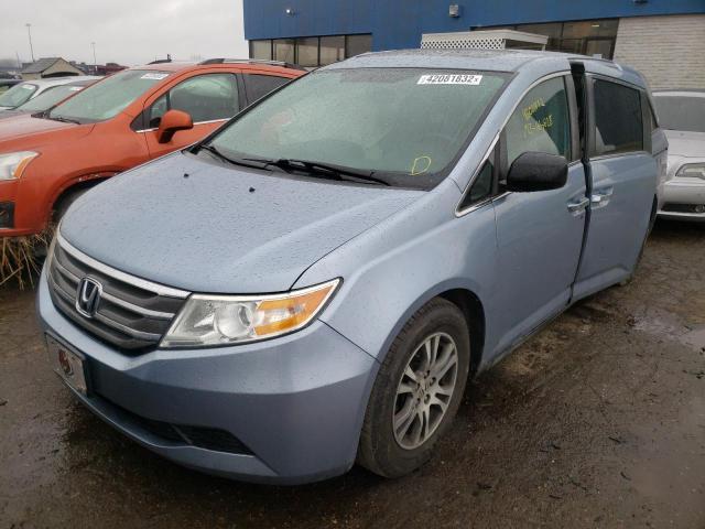 Photo 2 from auction – 2013 HONDA ODYSSEY EX with VIN 5FNRL5H68DB045103