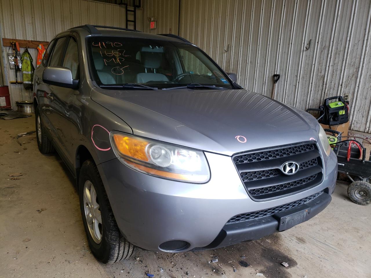 Photo 1 from auction – 2008 HYUNDAI SANTA FE G with VIN 5NMSG13D98H154730