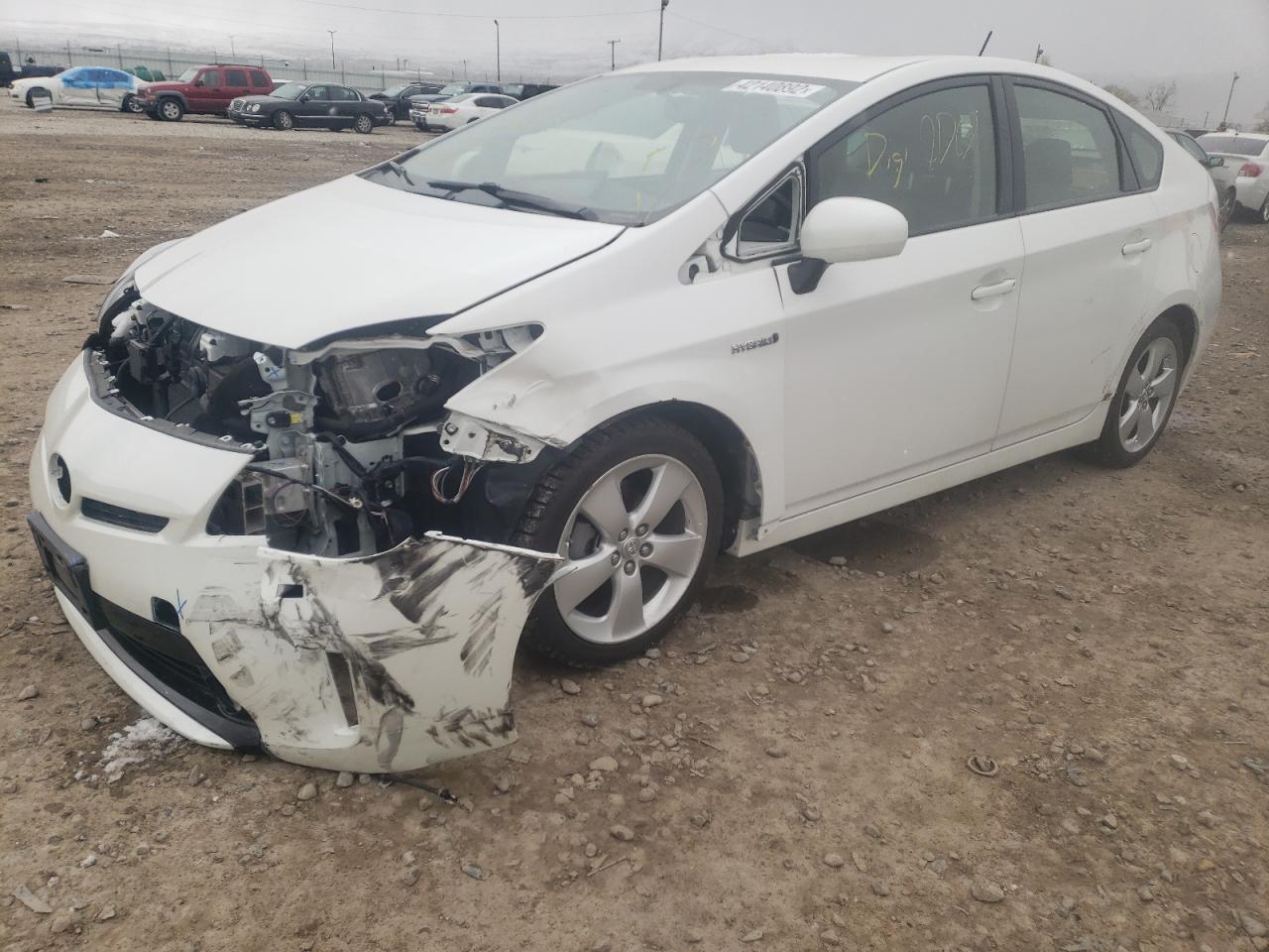 Photo 2 from auction – 2012 TOYOTA PRIUS with VIN JTDKN3DU8C5532256