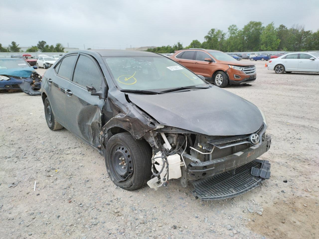 TOYOTA COROLLA L 2015 with VIN 5YFBURHE5FP196615 - Photo from auction