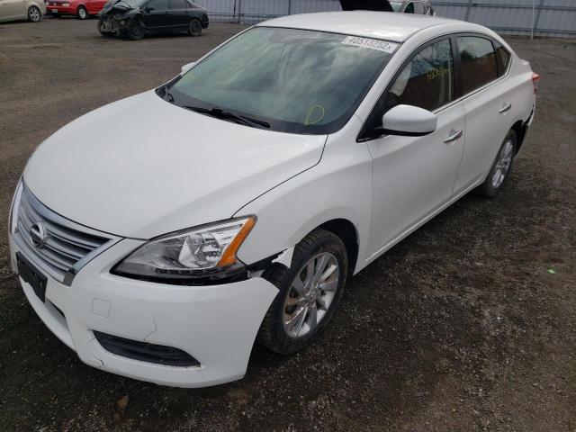 Photo 2 from auction – 2015 NISSAN SENTRA S with VIN 3N1AB7AP5FL684349
