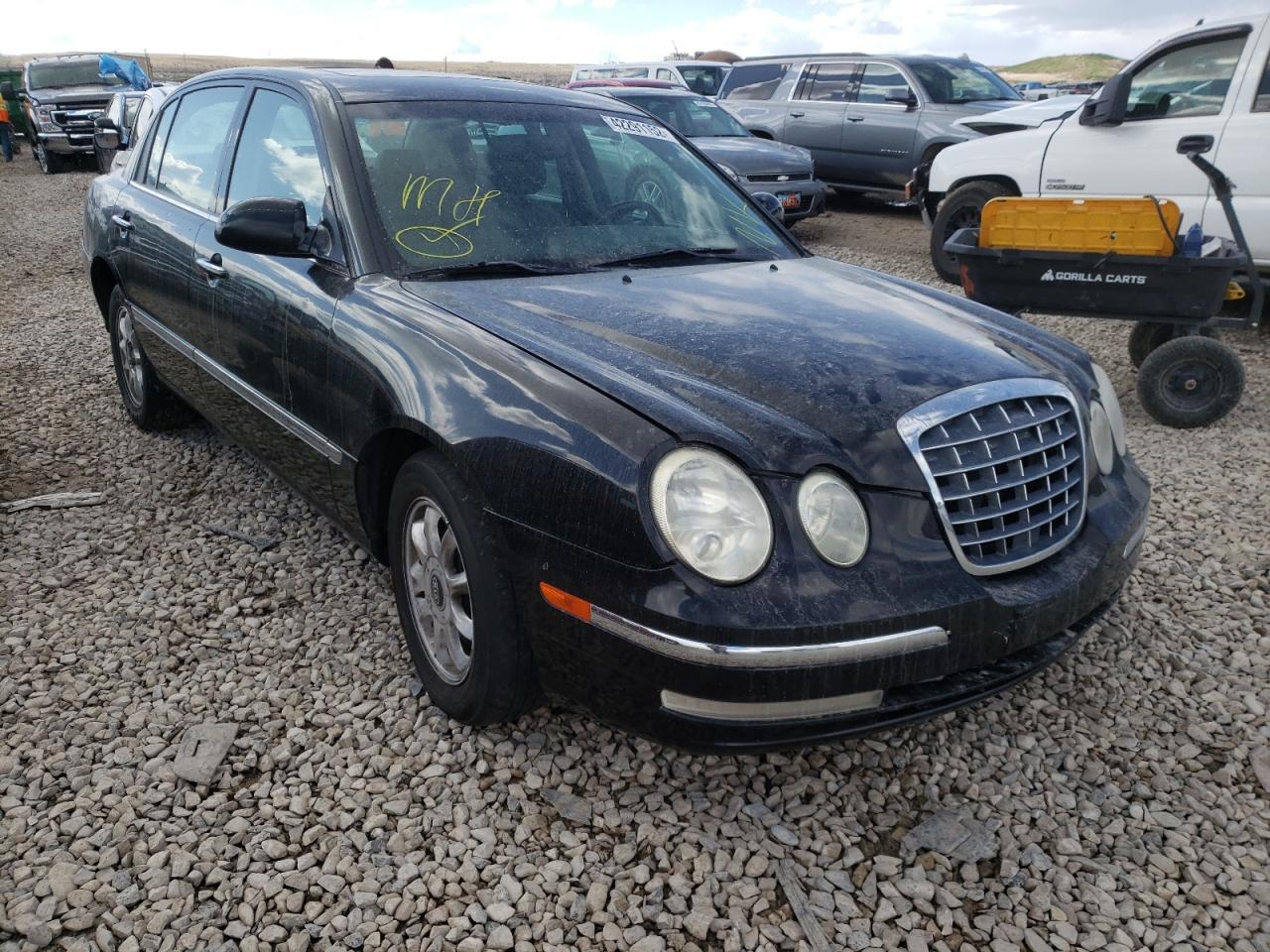 KIA AMANTI 2005 with VIN KNALD124955054086 - Photo from auction