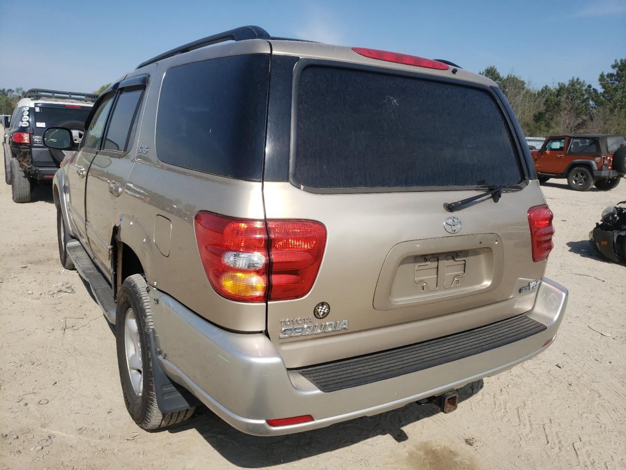 Photo 3 from auction – 2002 TOYOTA SEQUOIA SR with VIN 5TDZT34A52S118497