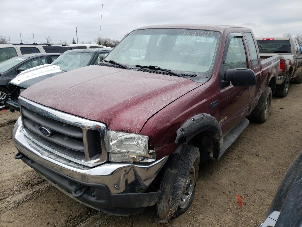 Photo 2 from auction – 2004 FORD F250 SUPER with VIN 1FTNX21P04EA20363