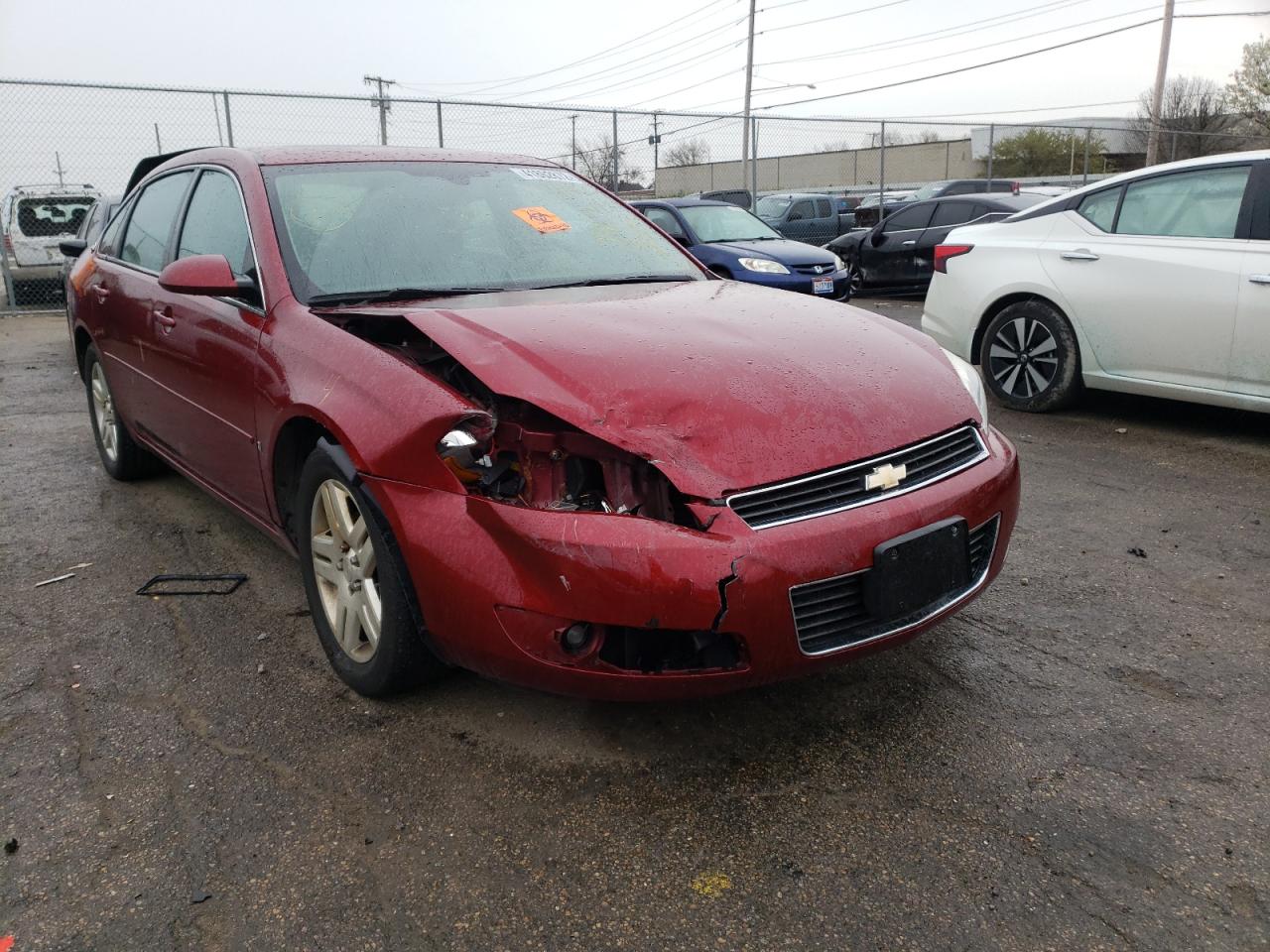 Photo 9 from auction – 2007 CHEVROLET IMPALA LT with VIN 2G1WC58R279336663