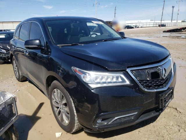 ACURA MDX TECHNO 2016 with VIN 5FRYD4H4XGB009532 - Photo from auction