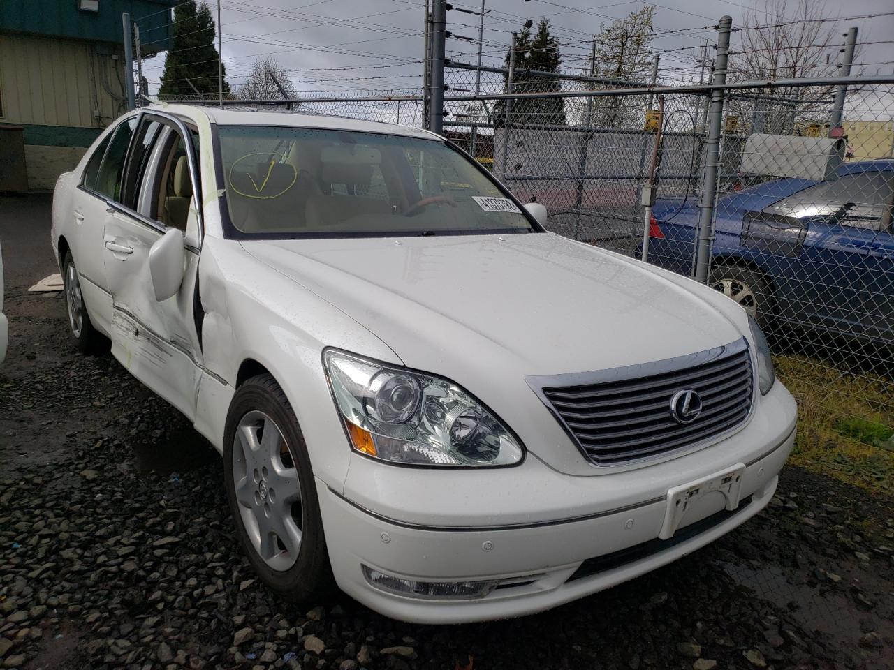 LEXUS LS 430 2004 with VIN JTHBN36F140146340 - Photo from auction