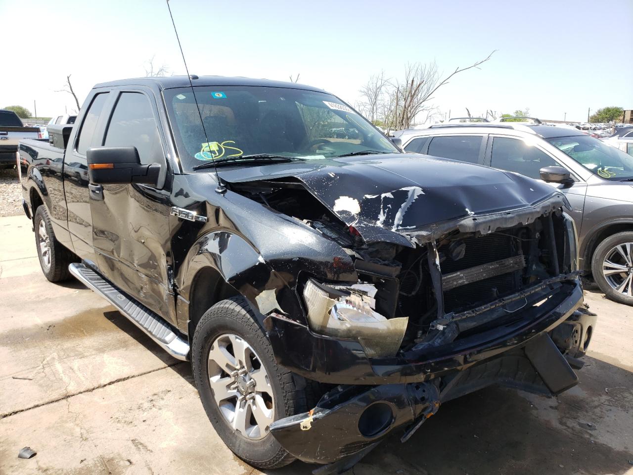 FORD F150 SUPER 2013 with VIN 1FTEX1EM6DFE09786 - Photo from auction