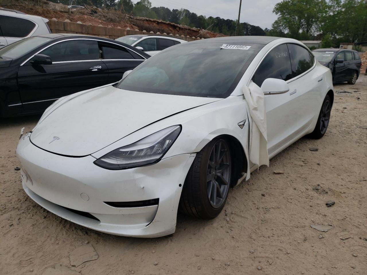 Photo 2 from auction – 2020 TESLA MODEL 3 with VIN 5YJ3E1EA3LF645379