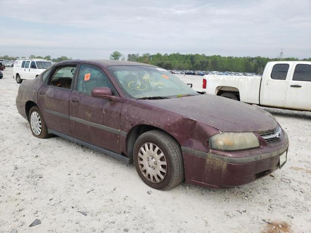 CHEVROLET IMPALA 2003 with VIN 2G1WF52E539398792 - Photo from auction