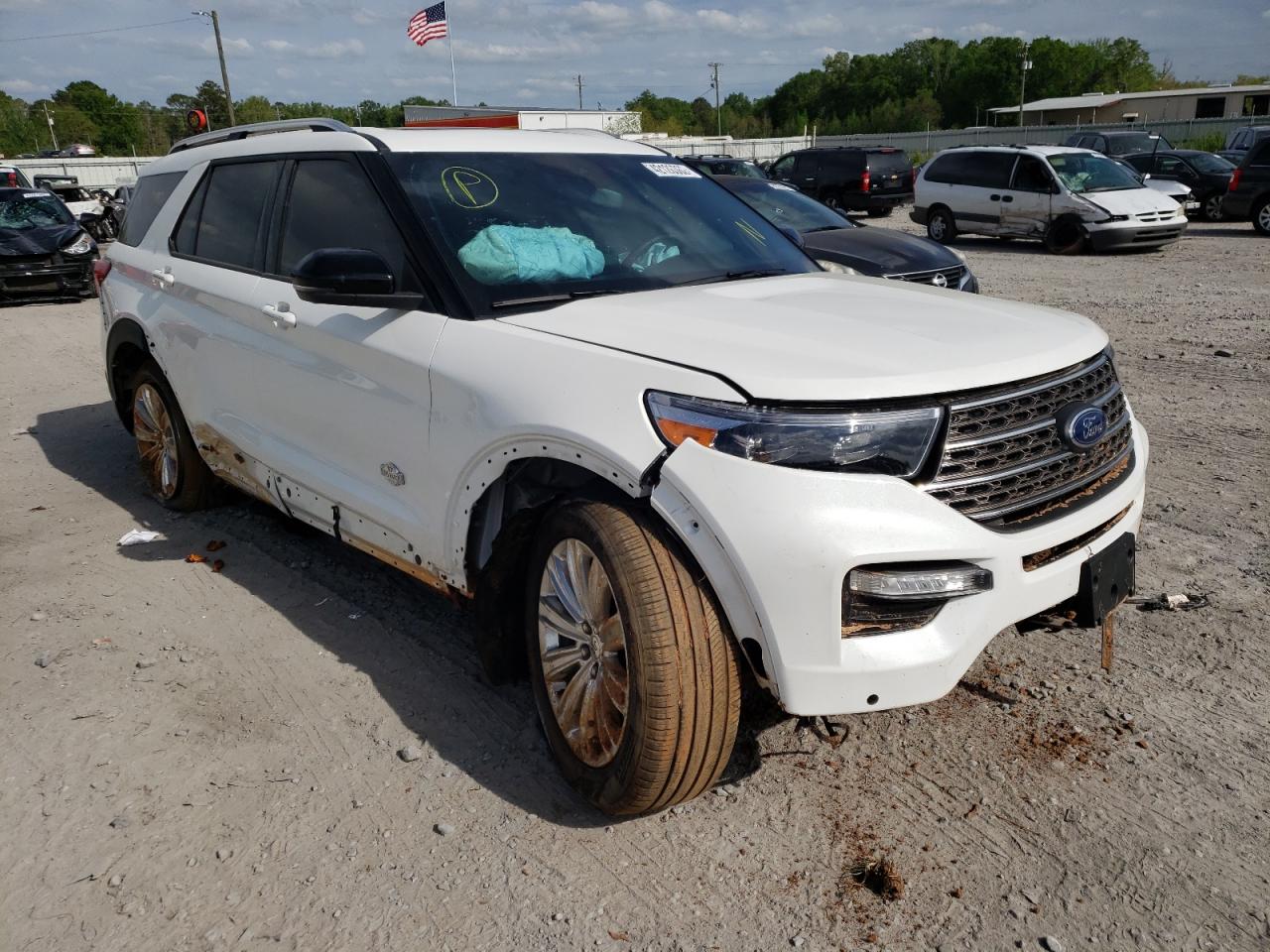 FORD EXPLORER K 2021 with VIN 1FM5K7LC5MGC41141 - Photo from auction