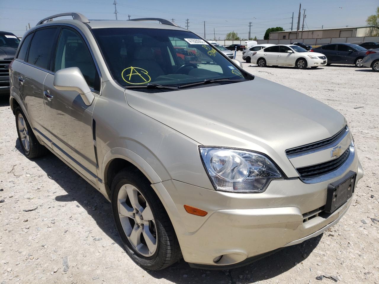 CHEVROLET CAPTIVA LT 2013 with VIN 3GNAL4EK8DS537444 - Photo from auction