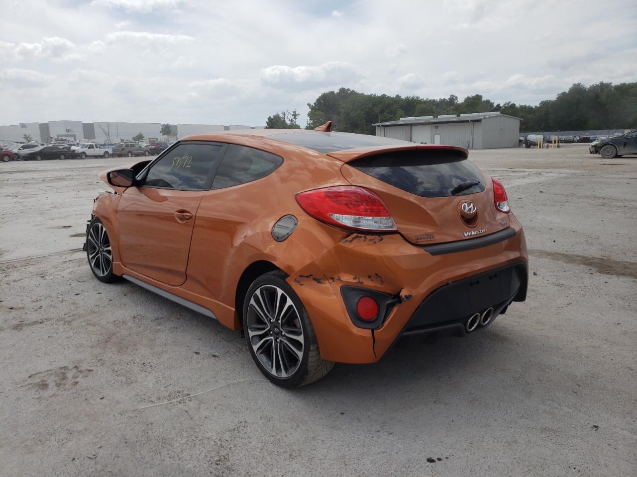 Photo 3 from auction – 2016 HYUNDAI VELOSTER T with VIN KMHTC6AE3GU259842